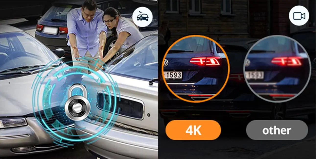 VigilDash Dual-Lens Dash Cam