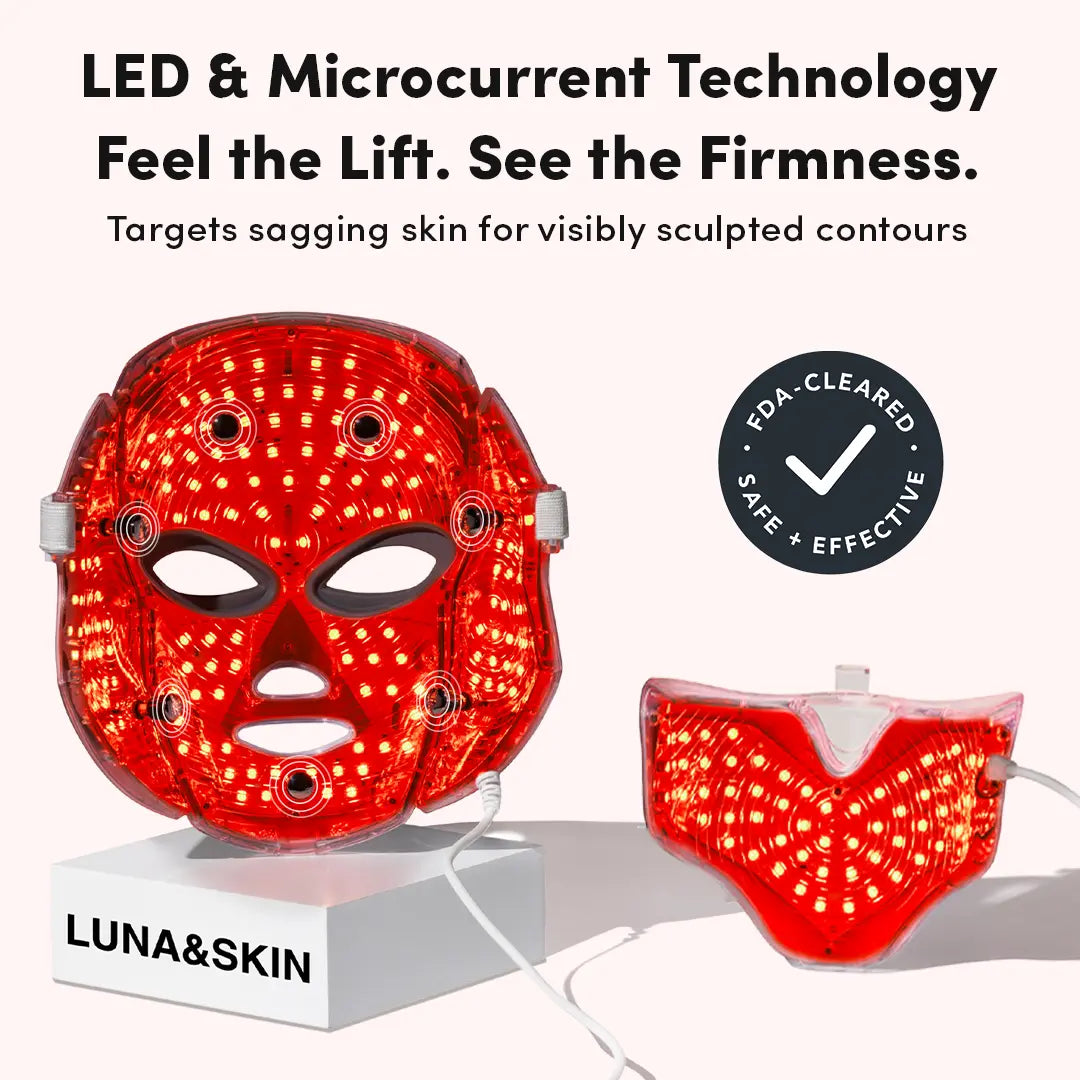Maschera Viso a Luce LED