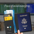 SpotMinders Copertura Passaporto con Localizzatore
