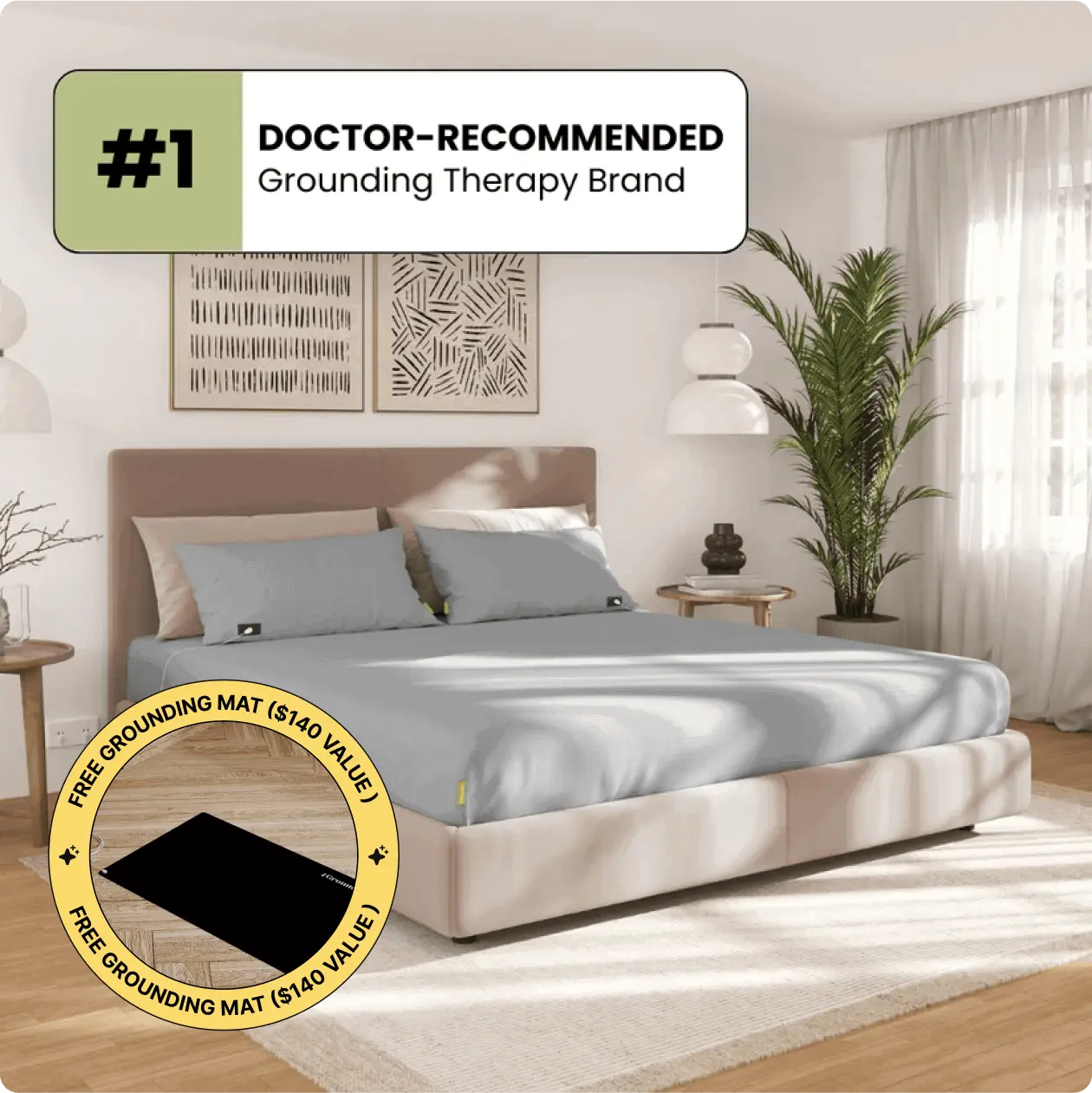 Terra Grounding Bed Sheet