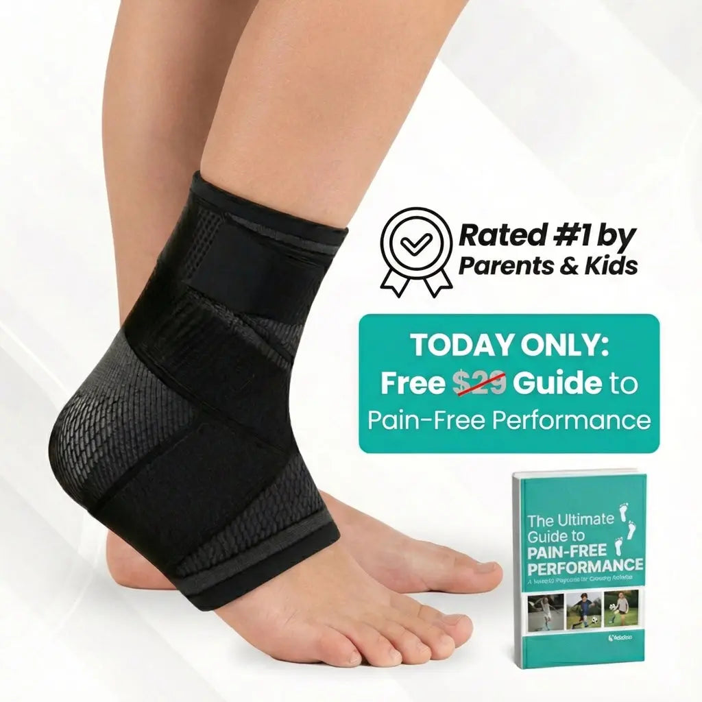RecoverX Youth Heel & Growth Plate Support Sleeve