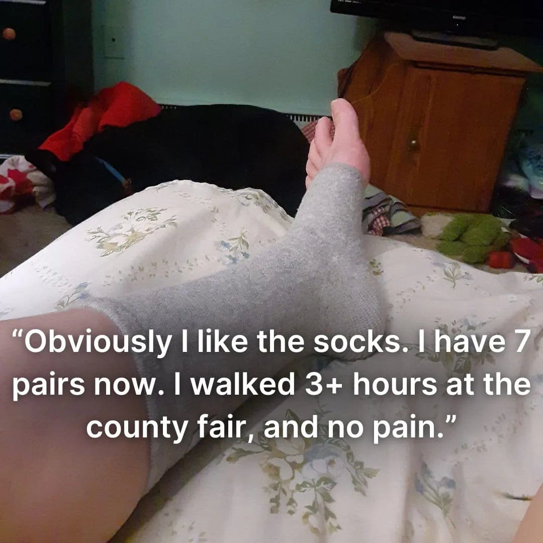 OneCompress Bamboo Neuropathy Relief Foot Sleeves