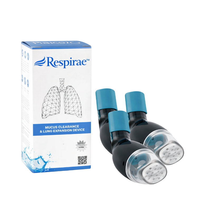 Respirae 3x box and devices