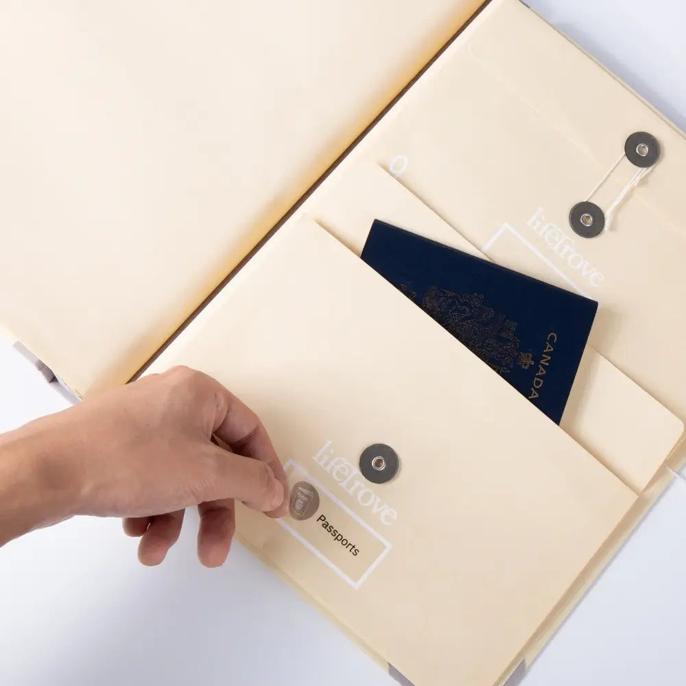 The Life Book Document Organizer - Complete Organization System + 4 FREE Bonuses