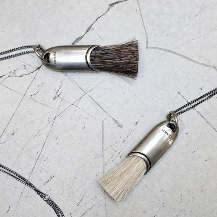 Maison Brushed Tassel Pendant — Layered Boho Heritage Necklace
