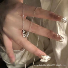 Papillon Pavé Butterfly Pendant — Sterling Silver