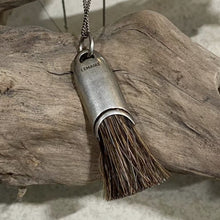 Maison Brushed Tassel Pendant — Layered Boho Heritage Necklace