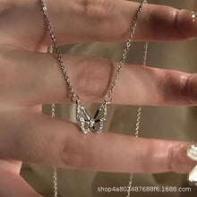 Papillon Pavé Butterfly Pendant — Sterling Silver