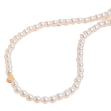 La Perla Heart-Bead Pearl Choker — Freshwater Look