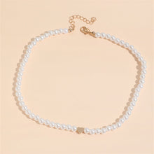 La Perla Heart-Bead Pearl Choker — Freshwater Look