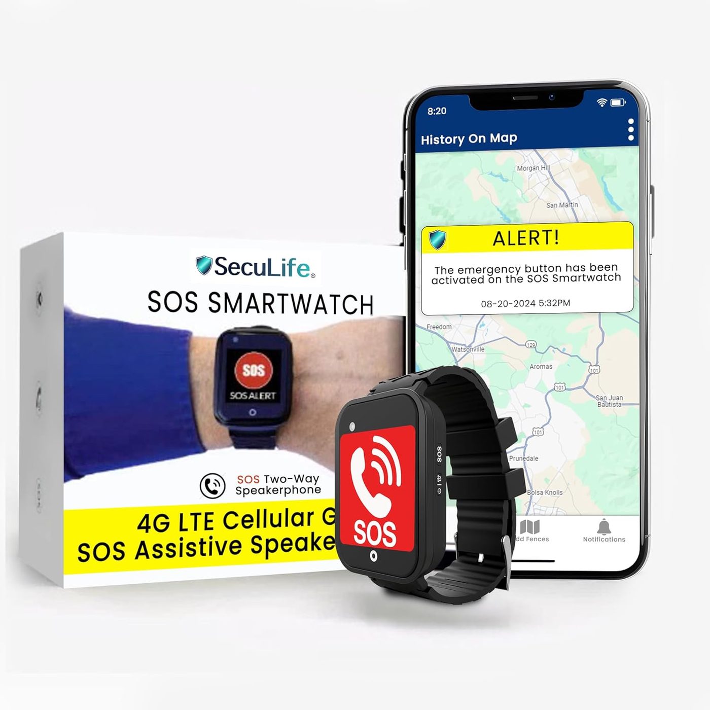 Merrova SafeGuard Smartwatch